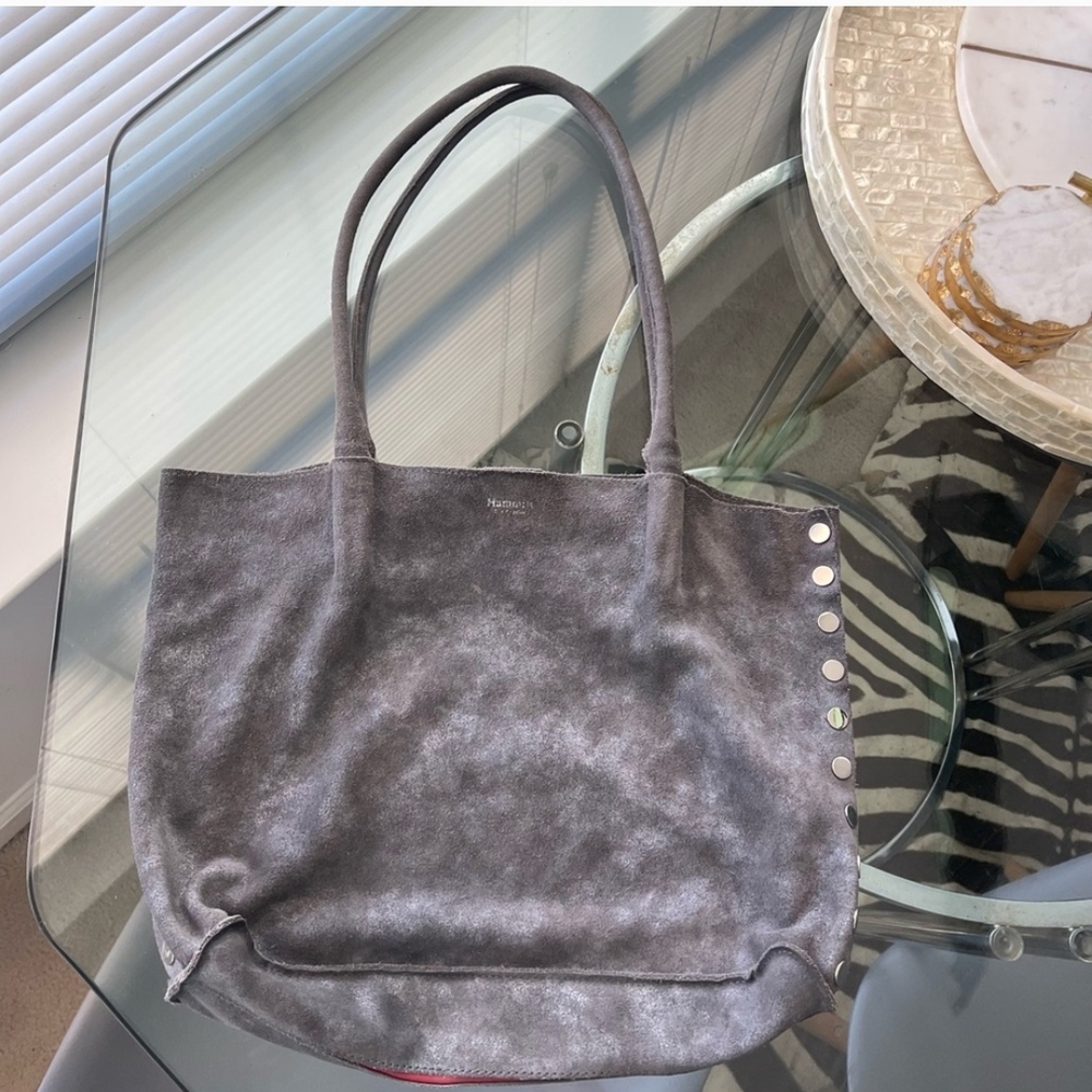 Hammitt Tote bag in with stud detailing Pewter Color